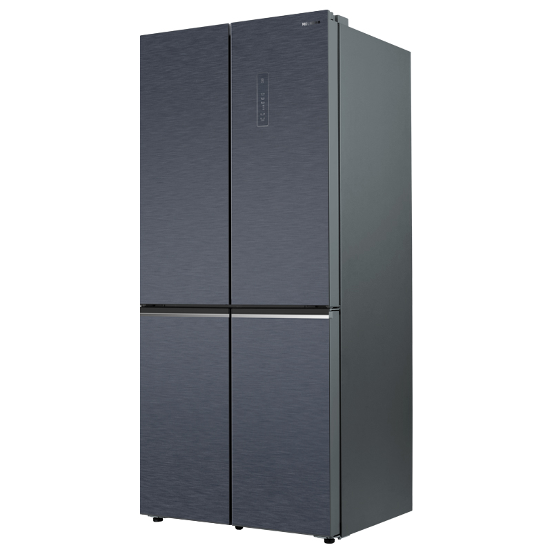 美菱 BCD-600WUP9BT星釉蓝 对开门冰箱 600L 一级效能 十字对开门 MLS多普养鲜 零下32度深冷速冻高清大图
