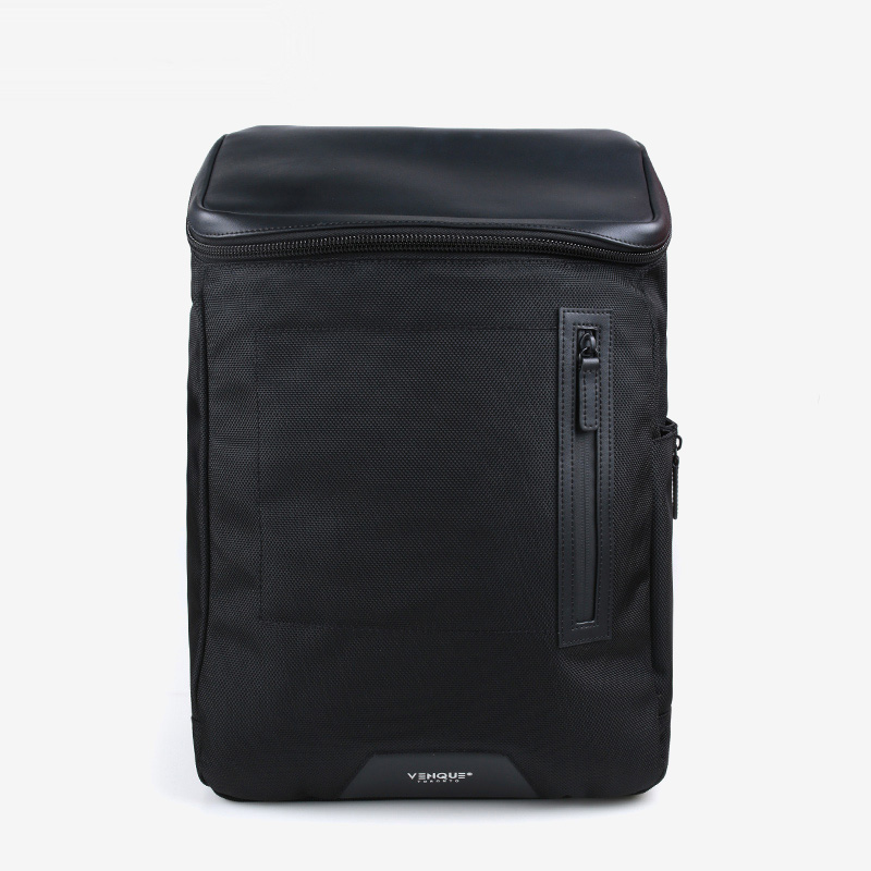 范克(VENQUE)Amsterdam商务极简风背包 深灰色高清大图