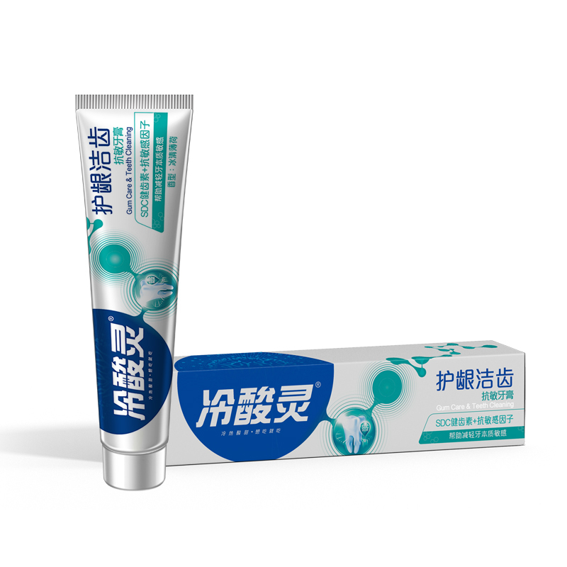 冷酸灵 护龈洁齿抗敏牙膏-140g*1支
