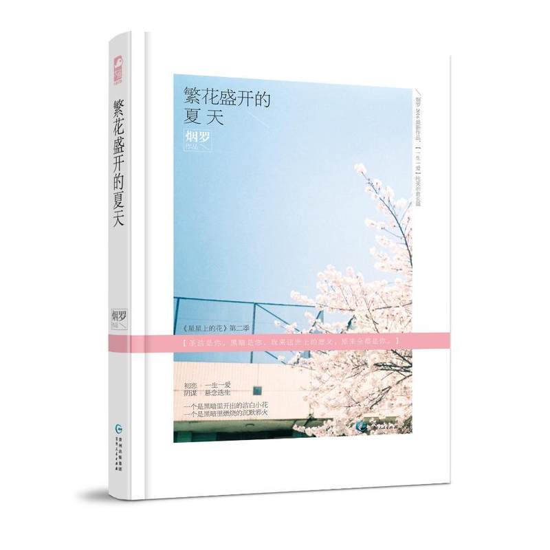 [醉染正版]全2册繁花盛开的夏天1 2 烟罗 星星上的花第二季 现代都市情感爱情虐心甜宠文艺校园青春文学小说言情小书高清大图