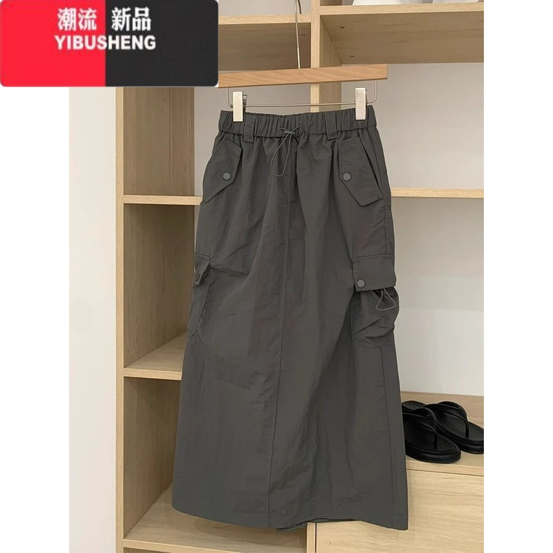 YIBUSHENG装搭配一整套适合小个子的连衣裙女装新款盐系梨形身材穿搭套装