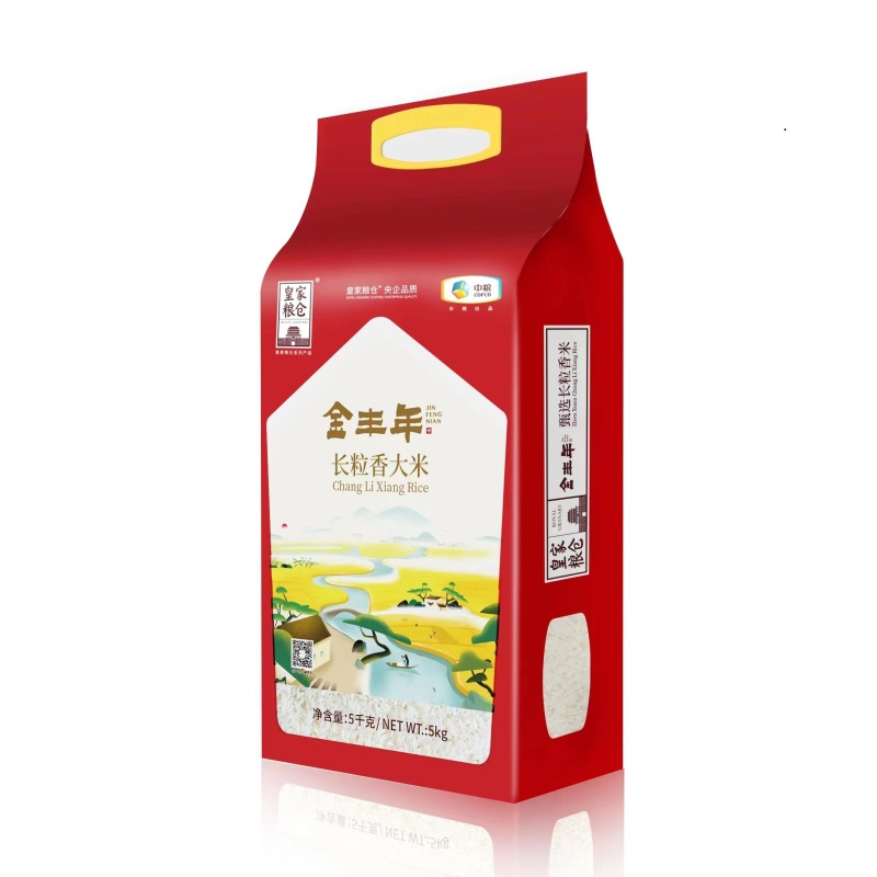 中粮 皇家粮仓金丰年长粒香大米 5kg