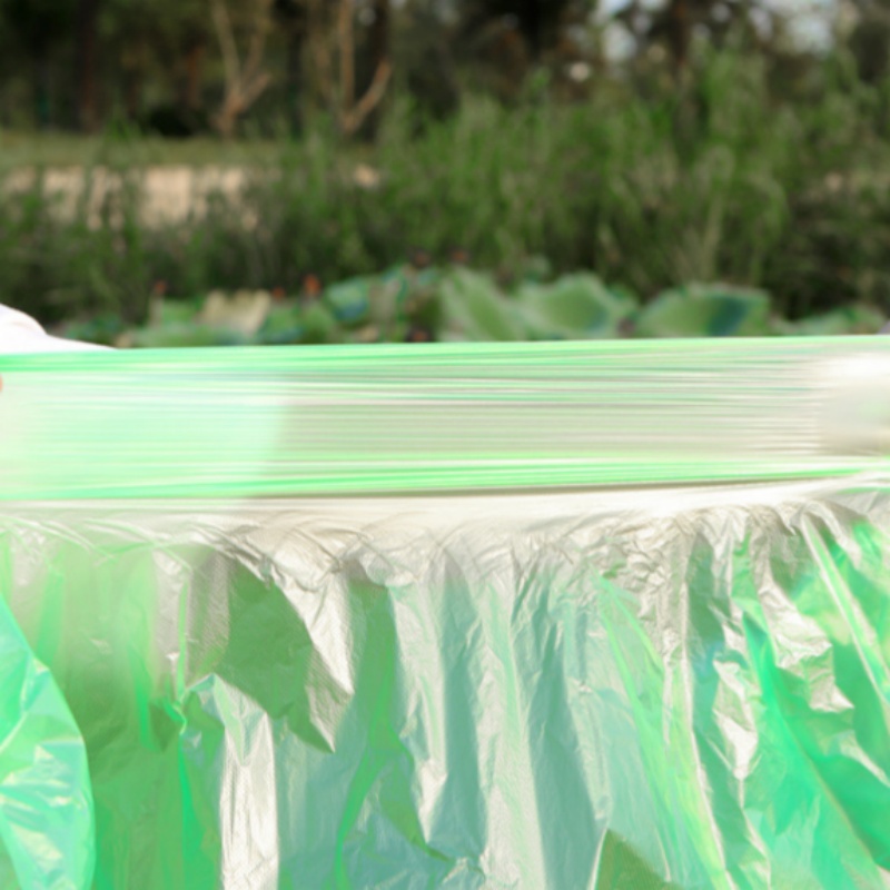 攸形绿色垃圾袋高清大图