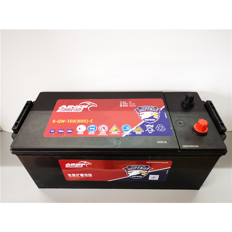 车队专用 6-QW-180 定制电瓶180Ah 汽车蓄电池高清大图