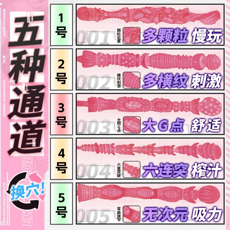 YUU幻雪机娘飞机杯真人倒模男用多通道圣杯名器之家成人真实阴道高清大图