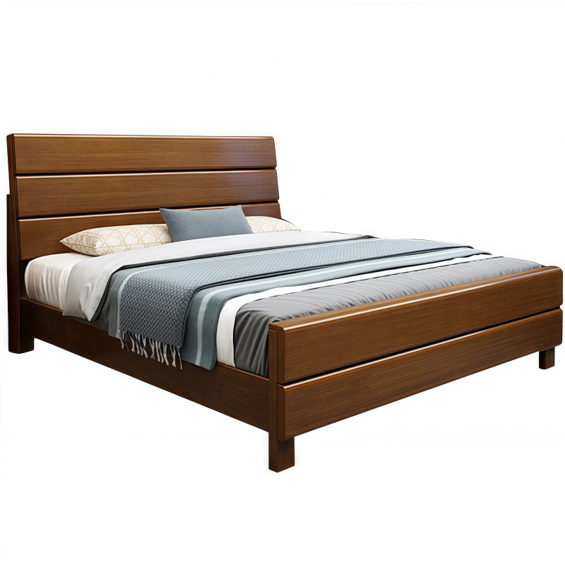 义尊木质床150*200cm张高清大图