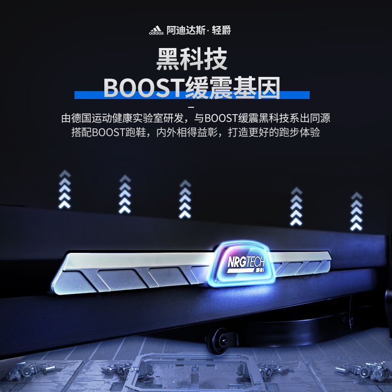 adidas阿迪达斯跑步机家用款小型折叠室内健身器材新款跑步机T19i