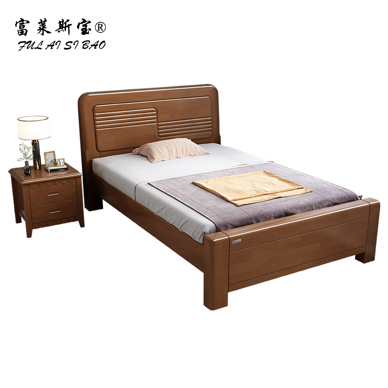 富莱斯宝 实木床铺 1200*2000*1100 /张