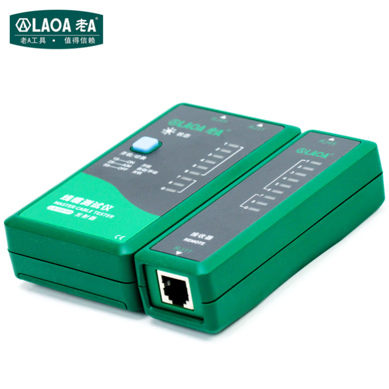 老A(LAOA) RJ45/RJ1 网线测试仪 网络/电话测线器寻线仪LA198101高清大图