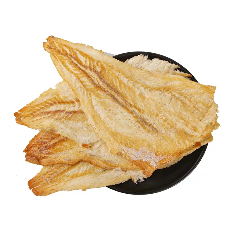 君旺海鲜碳烤鳕鱼片大连特产烤鱼片500g袋原味鱼干海鲜海产干货即食海