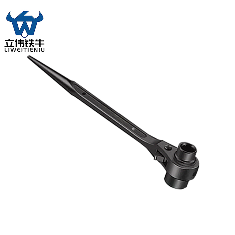 立伟铁牛尖尾棘轮扳手30×32mm/把高清大图