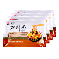 望乡荞麦刀削面500g*4袋2000g宽面片荞麦面劲道耐煮挂面面条