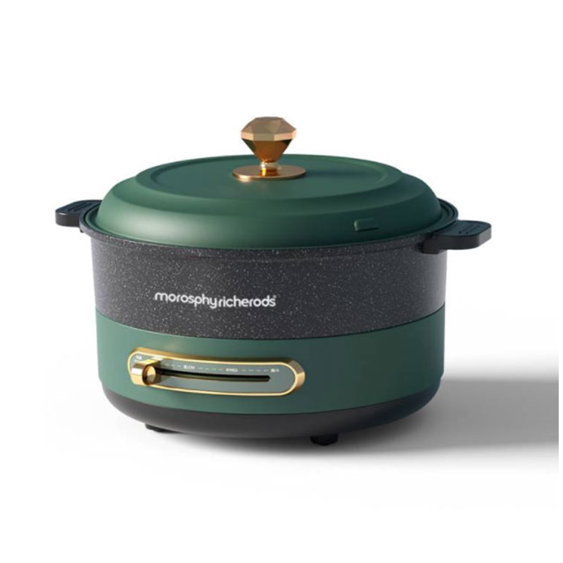 摩飞 多功能料理锅家用 绿色MF-202C台