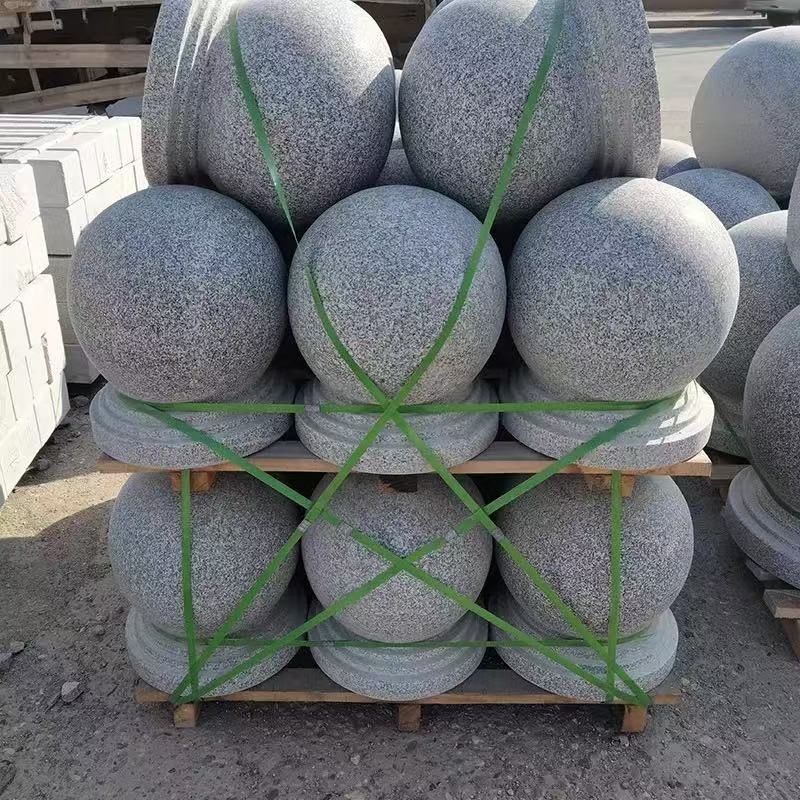 日目 防护石墩防撞石球直径50cm/个高清大图