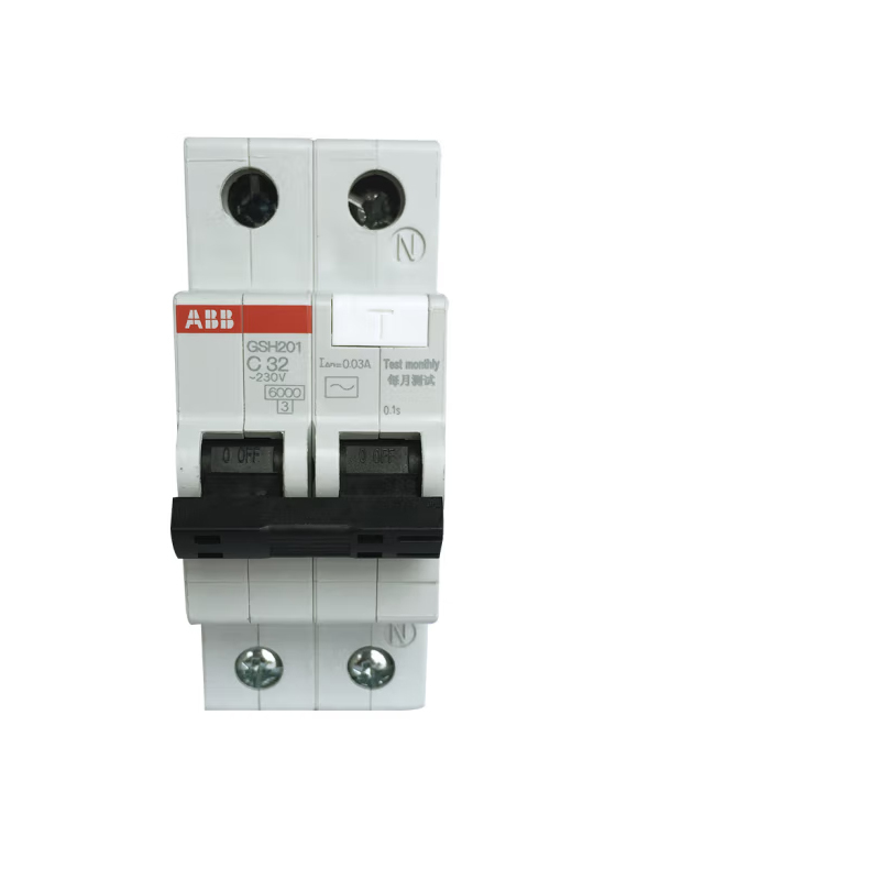ABB断路器 1P32A漏电保护器空气开关带漏保 GSH201 AC-C32 电工电料