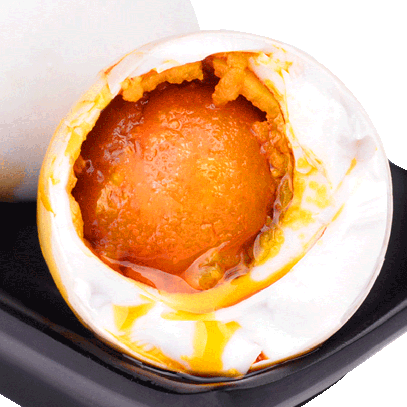 [中华特色]高邮馆 88牌高邮咸鸭蛋 咸蛋 盐蛋 流油即食美味65克8枚 华东高清大图