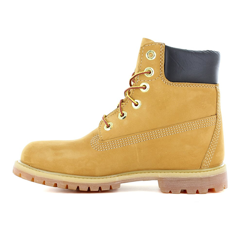 Timberland添柏岚PREMIUM户外踢不烂防水牛皮橡胶底经典6英寸大黄靴 男鞋 靴子 男10061 W宽楦