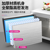 乐创(lecon)商用卧式冰柜 LC-GD-GZT18