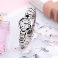 Casio/卡西欧女士手表SHEEN时尚潮流防水女表正品石英表SHE-4528 SHE-4531D-7A简约三针设计