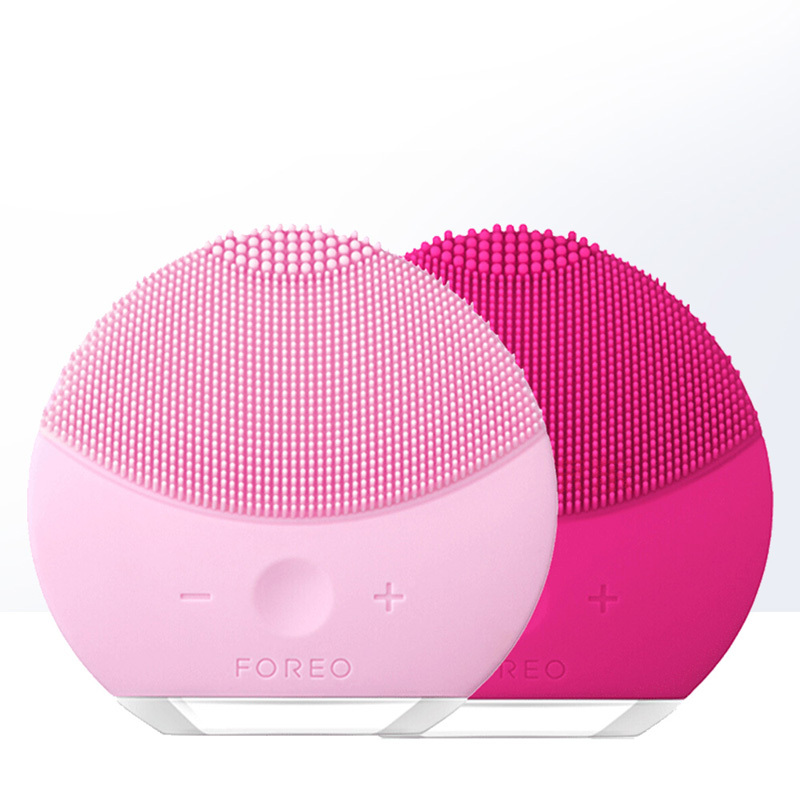 FOREO斐珞尔 LUNA mini 2 第二代露娜迷你硅胶电动净透毛孔洁面仪器 午夜黑 深层清洁