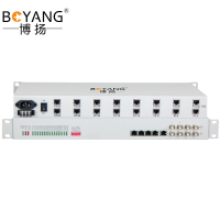 博扬(BOYANG)BY-2E1-30P-30H PCM复用设备 2路E1转30路电话+30路磁石 机架式 1对价