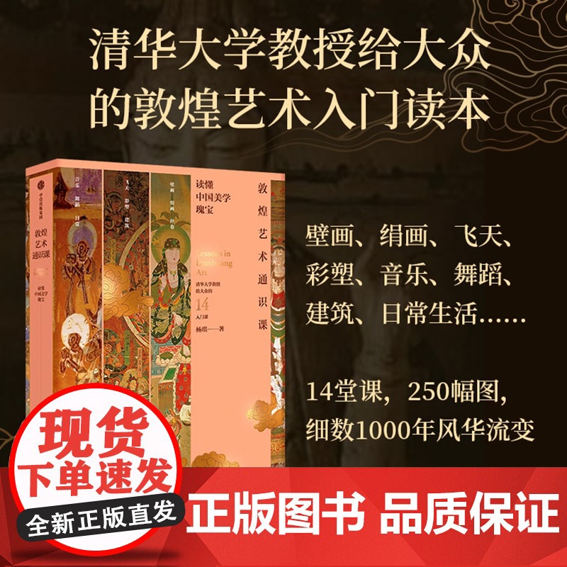敦煌艺术通识课 清华大学教授写给大众的14堂入门课 杨琪著