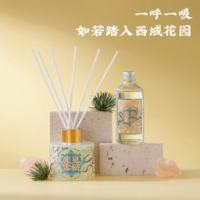 敦煌美术研究所敦煌美术研究所 瑞兽系列无火香薰-鹿见雪松无火香薰礼盒家用香水摆件圣诞生日礼物100ml