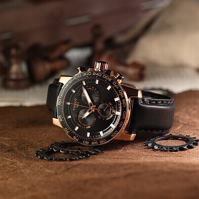 天梭(TISSOT)瑞士手表 速敢系列腕表 皮带石英男表T125.617.36.051.00