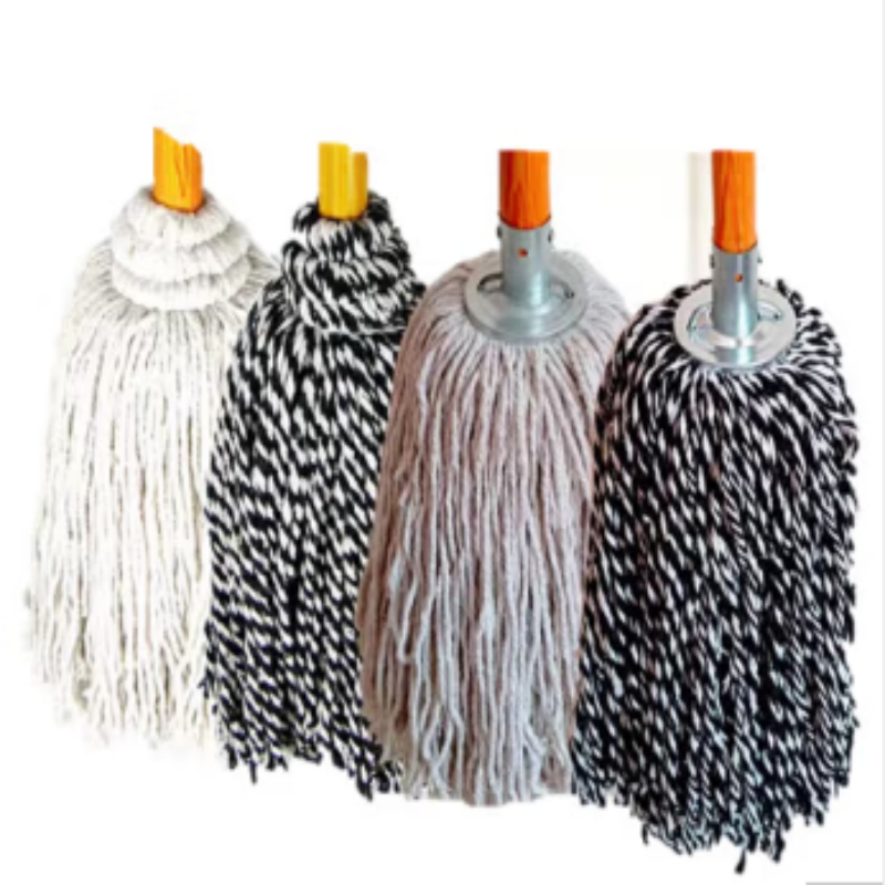 高杨茂诺 木杆圆头棉线拖把 白棉线圆头 把高清大图