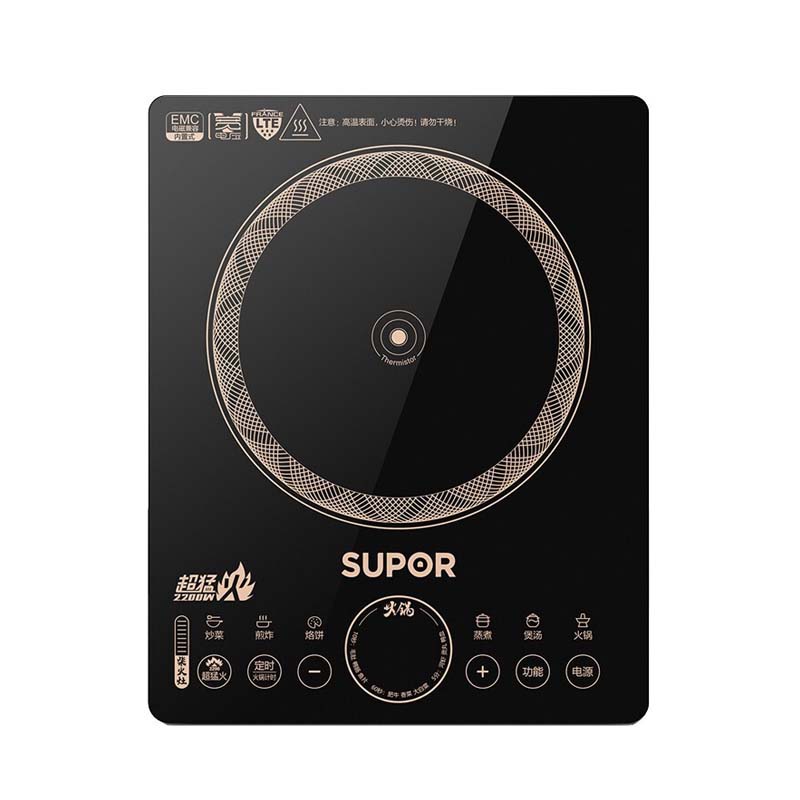 苏泊尔(SUPOR)C22-IH90 电磁炉大功率触控按键 八档火力 纤薄设计 定时功能电磁灶火锅炉高清大图