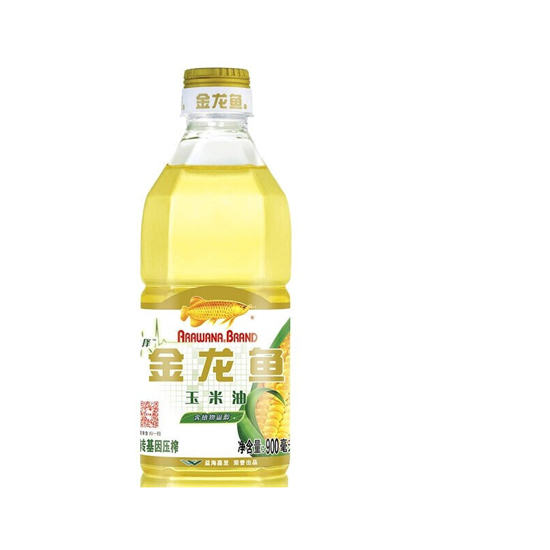 金龙鱼 食用油 非转 玉米油 900ml