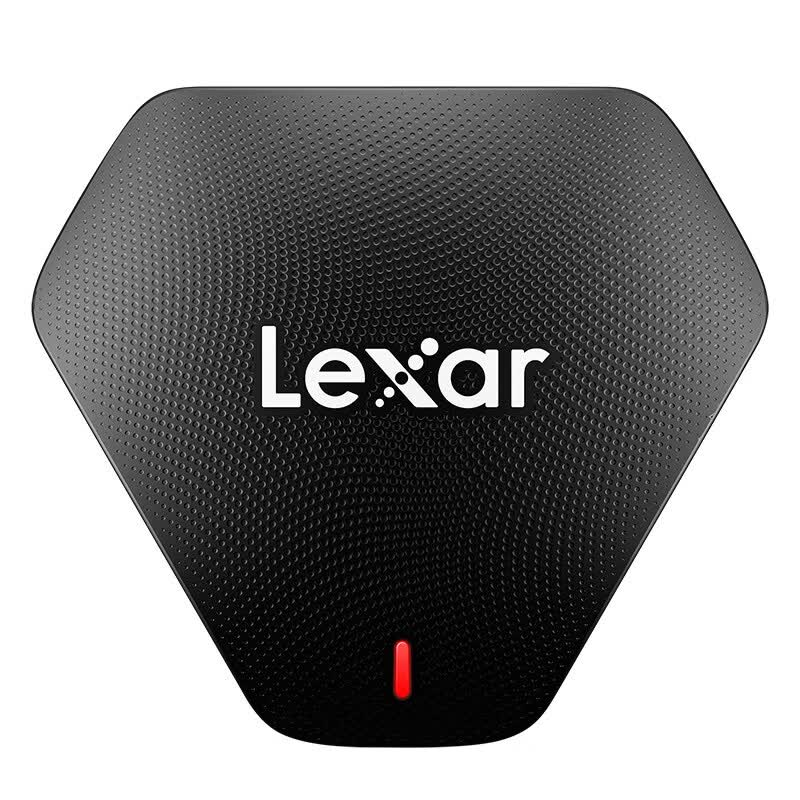 雷克沙(Lexar)RW500系列USB3.1高速CF/SD/TFmicroSD卡三合一读卡器UHS-II 支持TF/S高清大图