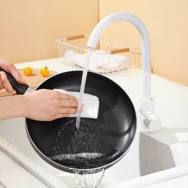 苏泊尔(SUPOR) 好帮手煎锅 NJ241A0 平底不粘煎锅轻油烟煎牛排锅无盖明火专用高清大图