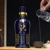 金沙回沙酒 蓝钻1988 53度 500ml*6瓶 整箱装 酱香型白酒 贵州金沙酱酒 纯粮食高度白酒礼盒装 商务宴请送礼