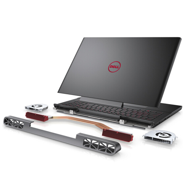 戴尔(DELL)灵越新游匣7467 14英寸笔记本电脑(i5-7300HQ 4GB 256GB固态 4G独显 高清屏)