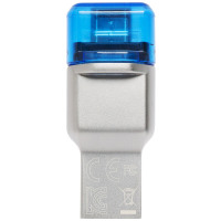 金士顿 (Kingston)USB 3.1 TF(Micro SD)双接口读卡器(FCR-ML3C)手机读卡器