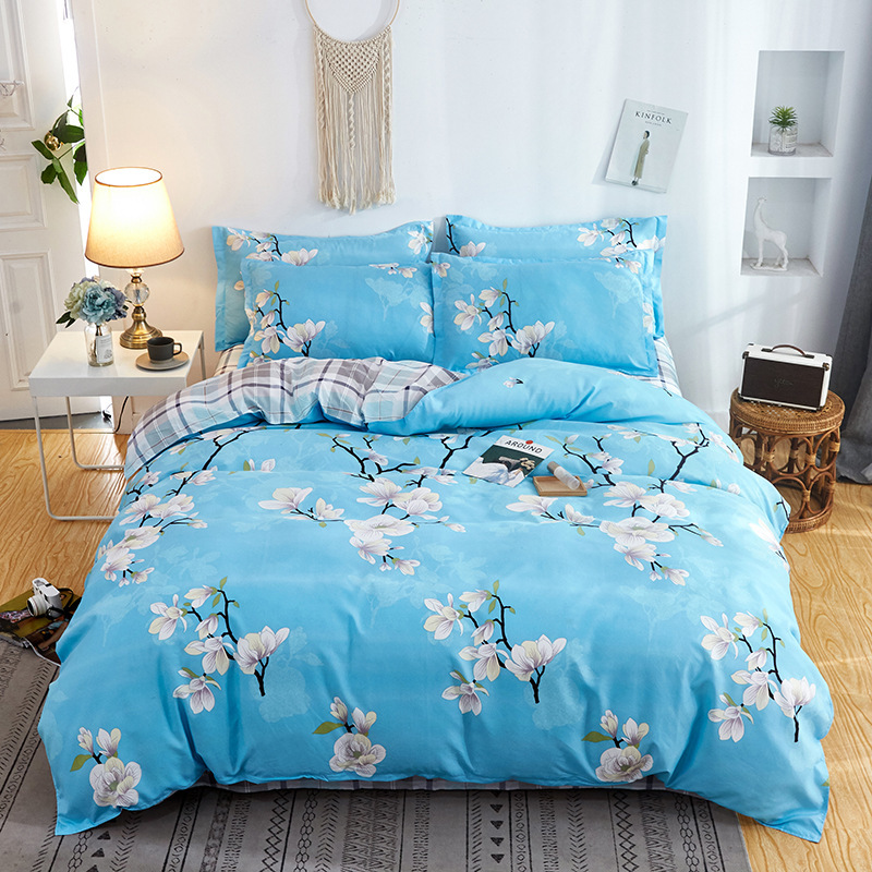 双人被套:200X230cm 加厚被套 卡通简约被套被罩床品套/罩 >被套AWANHOO B515