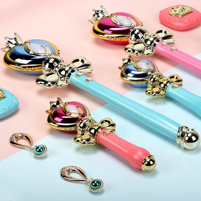 魔法棒公主仙女棒女孩2女童3巴拉拉小魔仙46岁5发光儿童玩具爱心魔法