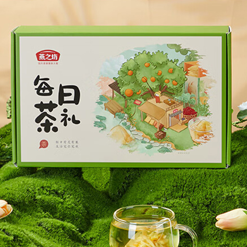 燕之坊每日茶礼代用茶红豆薏米芡实菊花枸杞决明陈皮姜米茶200g高清大图