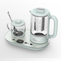 小熊(bear)养生壶花茶家用办公用玻璃烧水壶 YSH-C06N1 0.6L