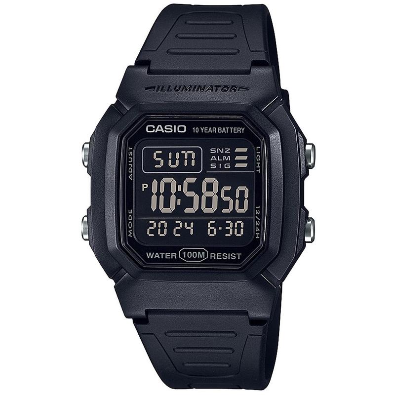 CASIO 海外代购流行卡西欧 男式表 Black 36.8mm高清大图