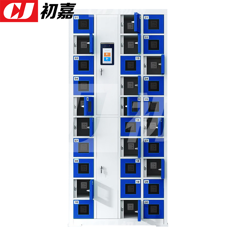 初嘉(CJ) 手机柜充电柜手机设备寄存放柜亚克力窗 30门高清大图