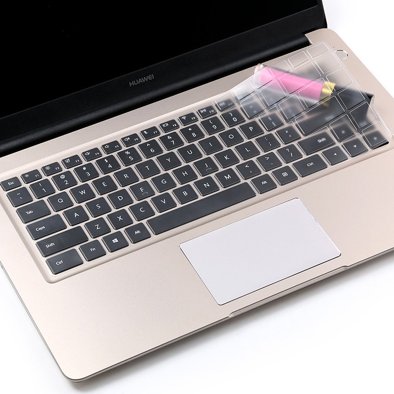 键盘膜适用华为matebook笔记本13寸1519款magicbook14寸高透纳米银