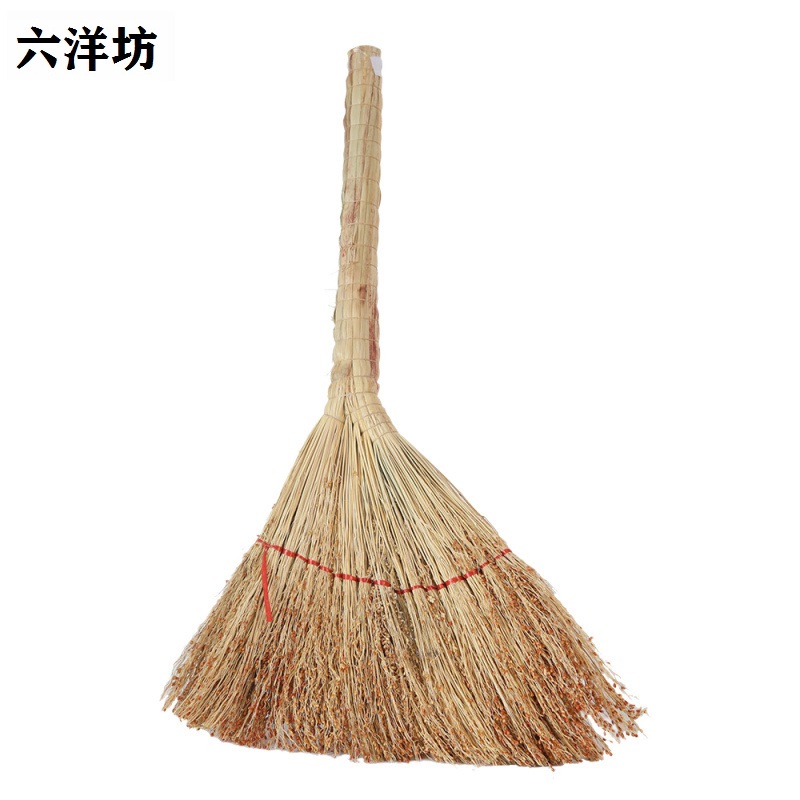 六洋坊 编织扫帚90cm把高清大图