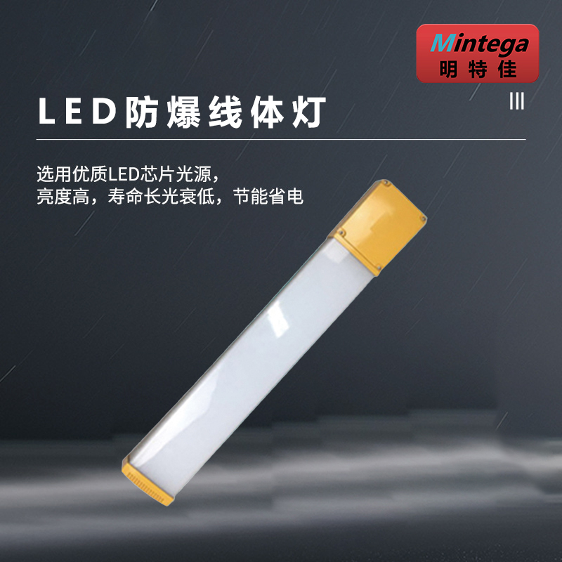 明特佳-Mintega FXD8600-L40 LED防爆线体灯 40W 黄色 (单位:套)