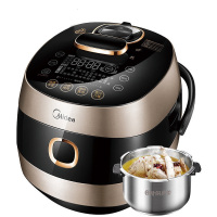 美的(Midea) IH电压力锅 IH加热 一锅双胆适用人数3-6人内胆材质不粘涂 PHT5083P-IH加热变压智控