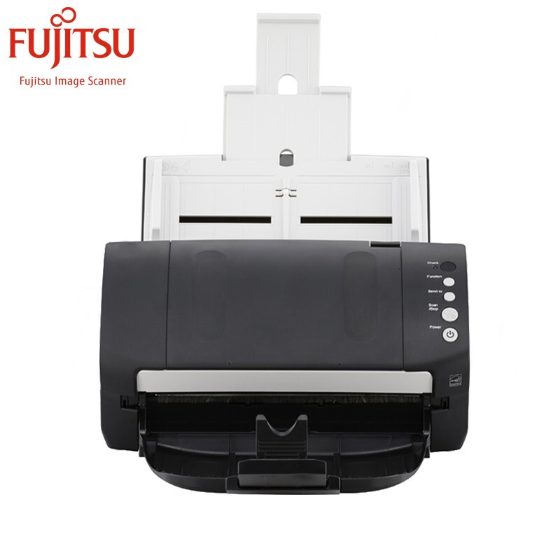 富士通(FUJITSU)fi-7140CW 馈纸式扫描仪财务版专用A4高清高速自动双面发票扫描