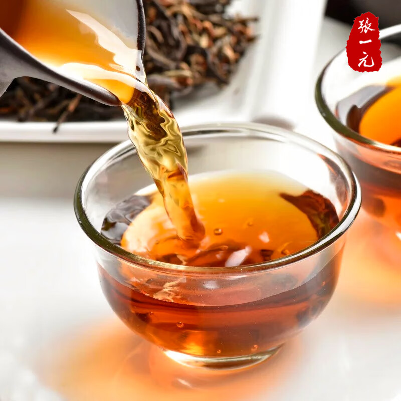 张一元茶叶特级云南滇红茶浓香型新茶金芽红茶75g罐装中国元素系列 罐装 75g 1罐 云南滇红高清大图