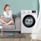 TCL TG-V80B芭蕾白 8KG 变频单洗 滚筒洗衣机(Z)