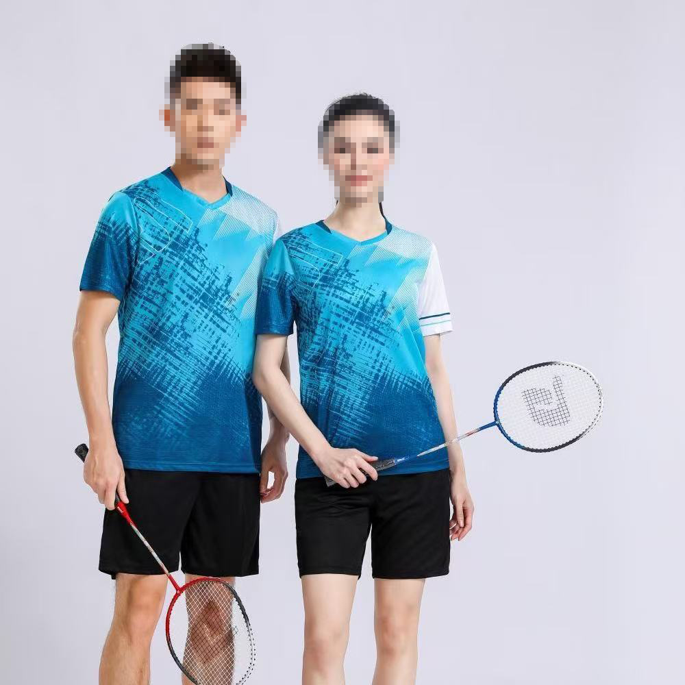 惠铁 羽毛球速干排球乒乓球训练服 定制 套高清大图